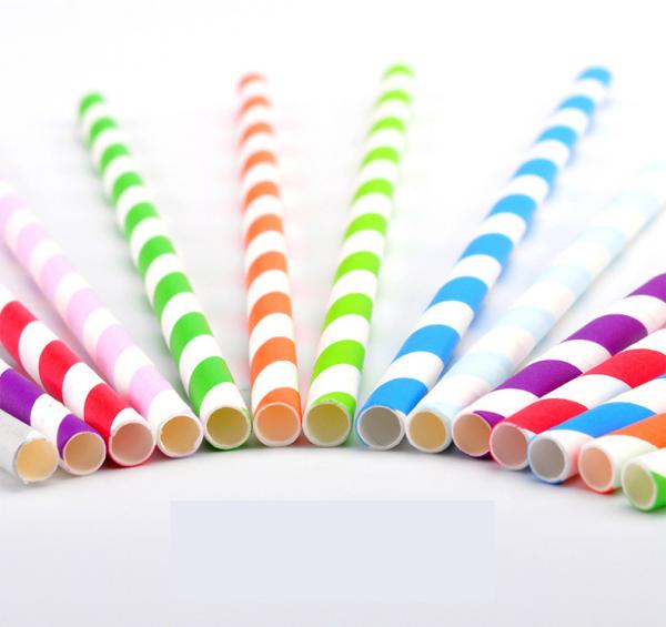 Customized Biodegradable Drinking Straw Coffee Cocktail Eco Friendly Paper