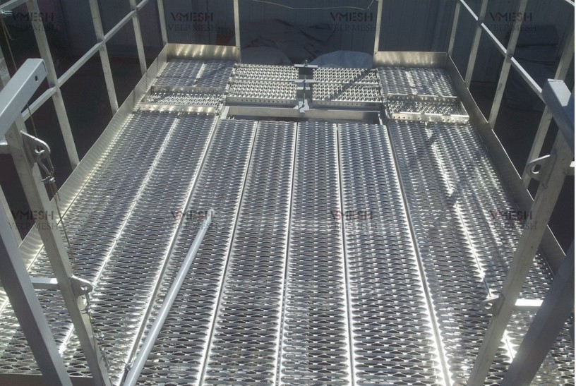 Diamond Hole Grip Strut Safety Grating Aluminum Plate