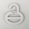 Buy cheap Customized White Rigid Cardboard Scarf Hangers For Closet from wholesalers
