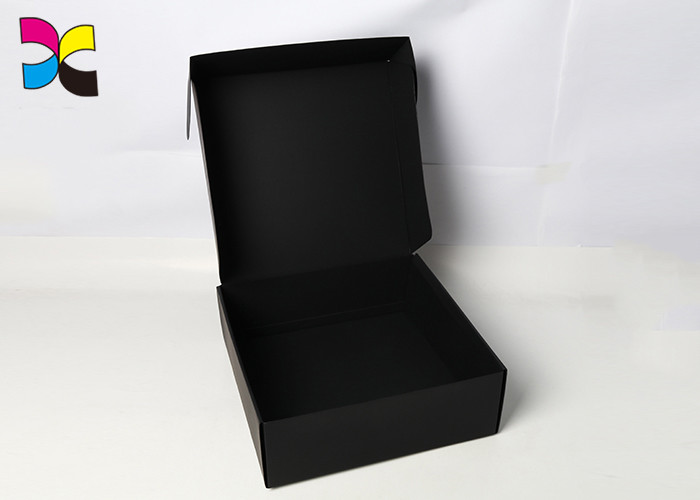 Corrugated Printed Cardboard Boxes Matte Lamination Shipping 11 * 11 * 4CM