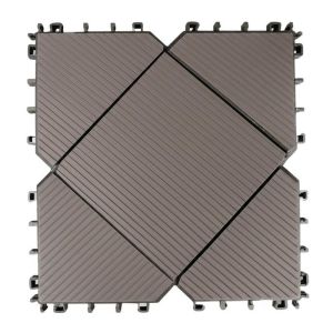 China Durable WPC Decking Panel with 3000mm Length and 140mm Width for 20+ Years Longevity on sale