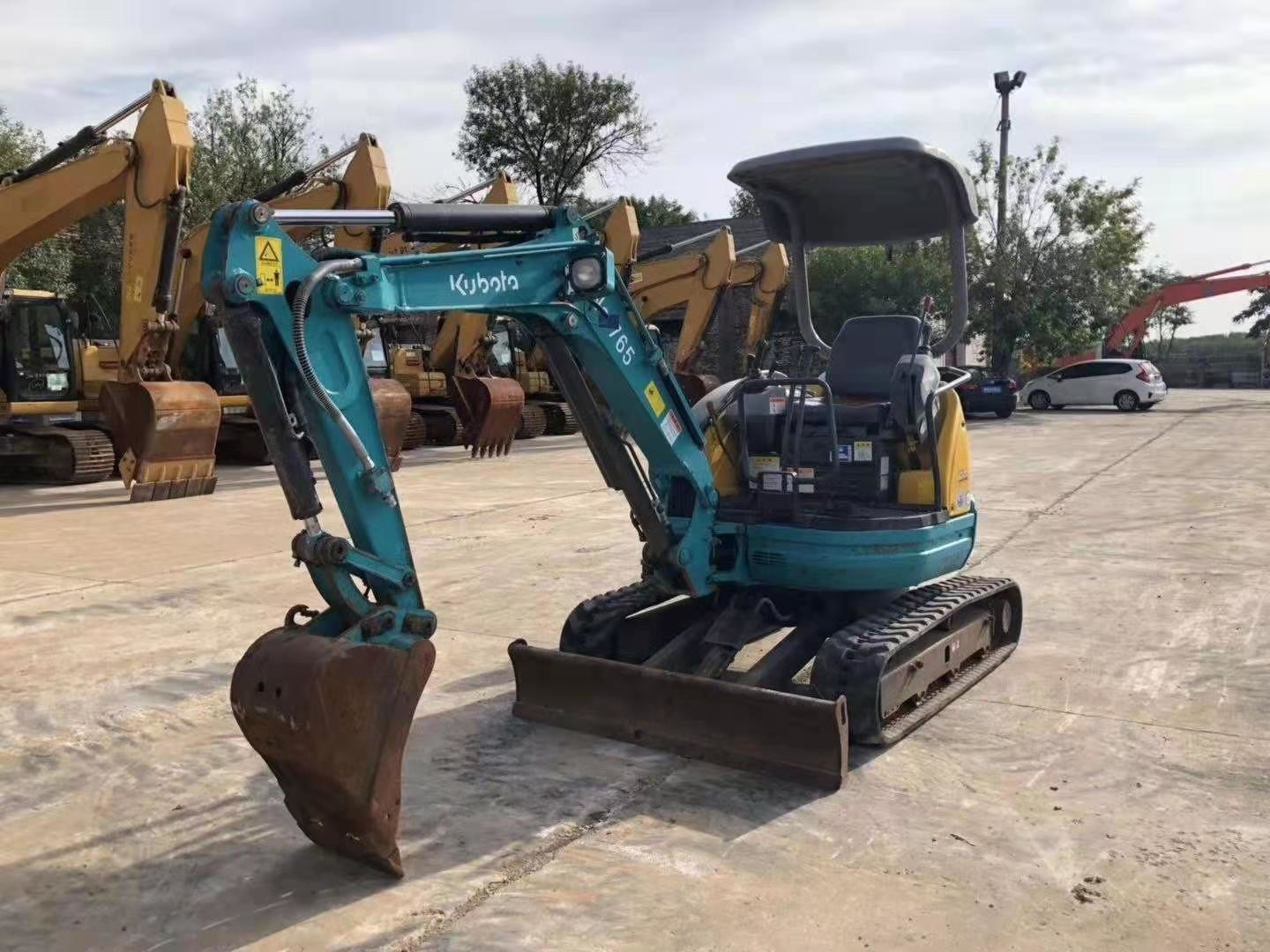 Rubber Tyre Kubota U-20-3S 2T Used Crawler Excavator