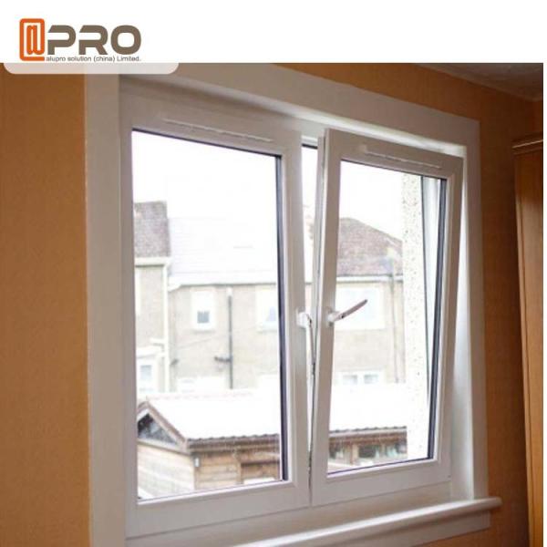 Quality Thermal Break System Aluminium French Tilt And Turn Window With Toughened Glass for sale