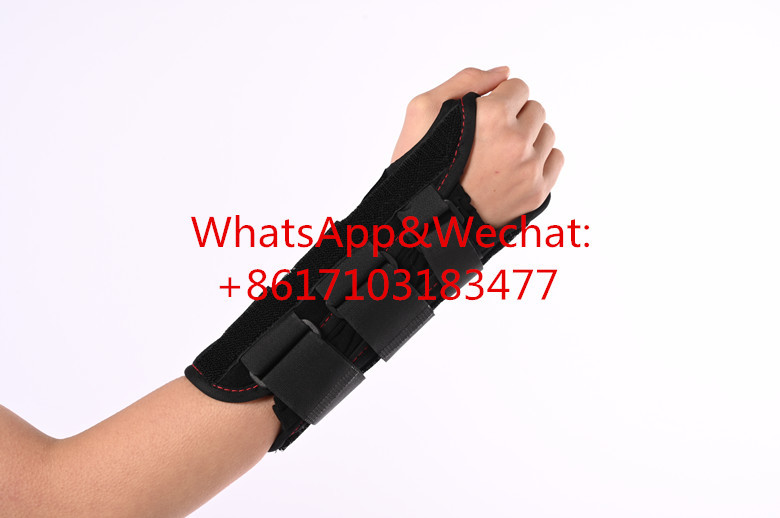 Double Holes Left and Right Hand Wrist Splint Ambidextrous Wrist Support Brace