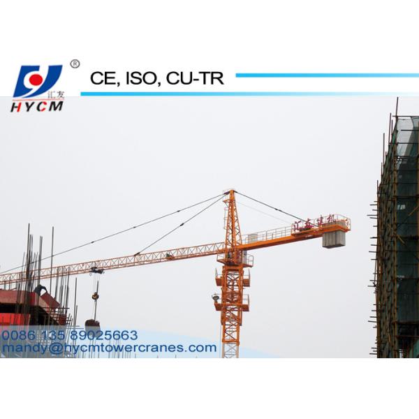 Quality Counter Weight & Crane Anemometer 6ton Topless Hammerheaded Tower Crane TC5012 for sale