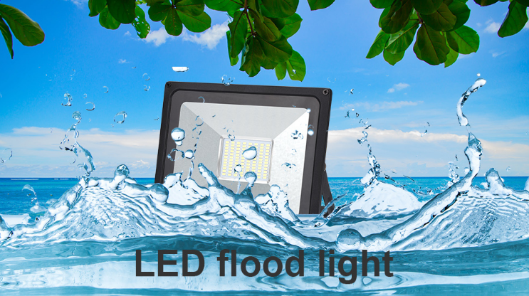 SMD 20w Driverless 240 Volt Led Flood Lights , Waterproof Black Outdoor Flood Lights