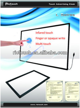 Quality 10-Point IR Multi Touch Frame, IR Touch Screen up to 200" for LED Monitor for sale