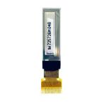 0.69 inch white PMOLED display 96*16 dots 14PINS IIC interface driving IC