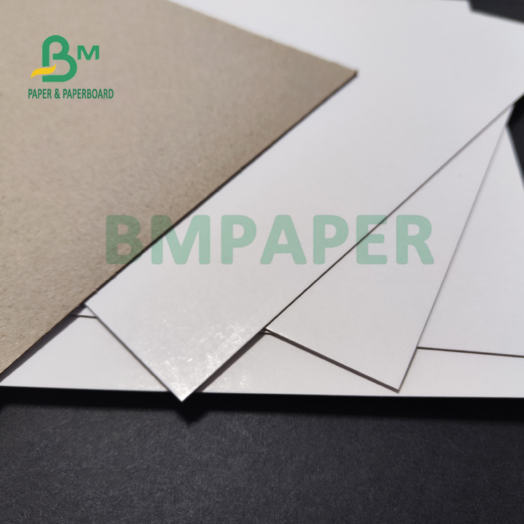 900gsm 1400gsm Claycoated Board Grey Back For Storage Box 700 x 1000mm
