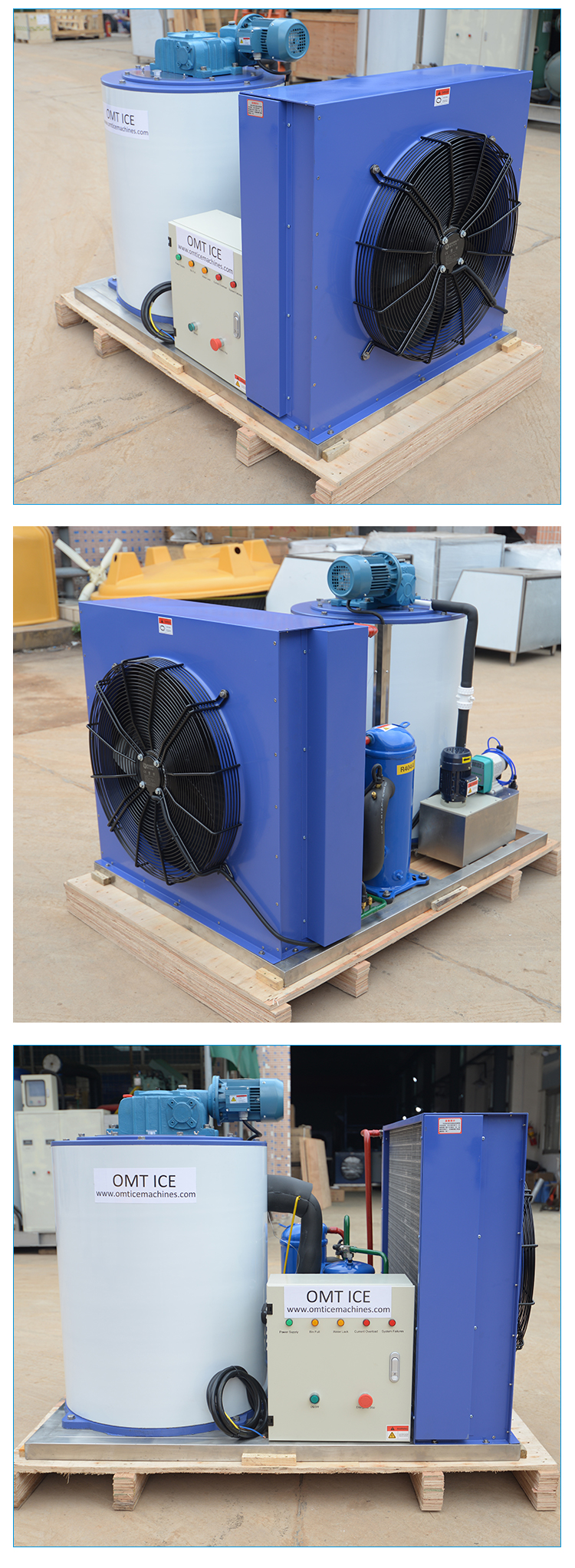 Boost Your Food Beverage Shop's Efficiency with Our Industrial Morocco Flake Ice Machine