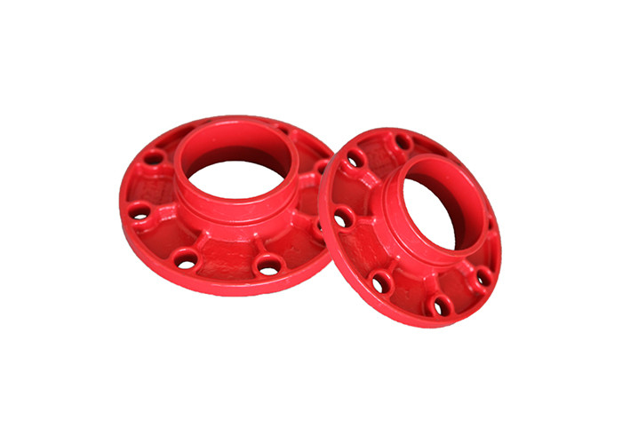 Customized Sized Ductile Iron Pipe Fittings , Ductile Iron Flange Eco Friendly