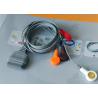 Buy cheap Snap Electrode Ecg Accessories Holter Cable 5 Leads For Patient Use from wholesalers