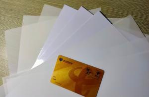  PVC Inkjet A4 White Non Lamination Inkjet PVC Sheet Set For ID Card A4 Manufactures