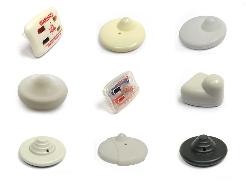 8.2 Mhz ABS Wine Bottle EAS Hard Tag / Bottle Tags for Retail Store Alarm System