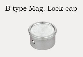 1108 Magnetic Lockable Brass Valve Multi-turn Metal to Metal Stop Type F x F Threaded with Three Lock Caps for Option