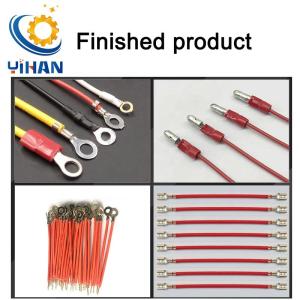 160KG Capacity Plug Punching Terminal Machine with Insulated Tube Terminal