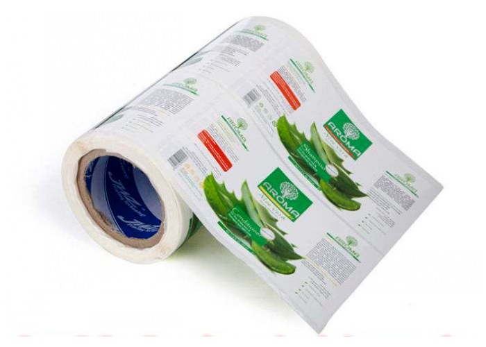 Gloss Paper For Adhesive Sticker Converting Clay Coated Paper Strong Strength