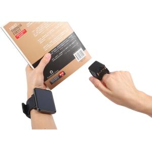 Wearable 2D Ring Barcode Scanner With Touch Scanning
