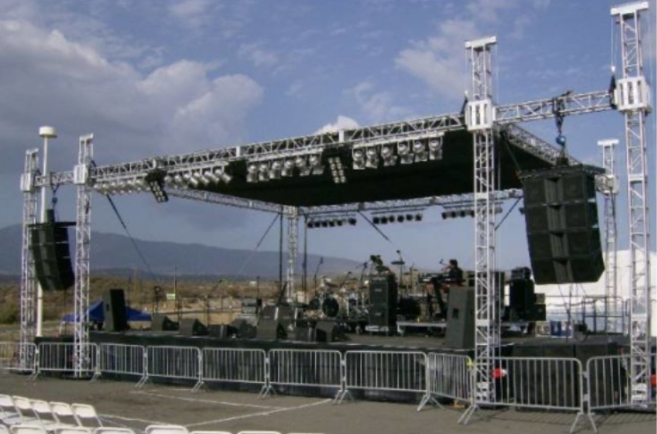 Quick Assembly Square Aluminum Truss Lighting , Indoor / Outdoor Aluminum Alloy Truss