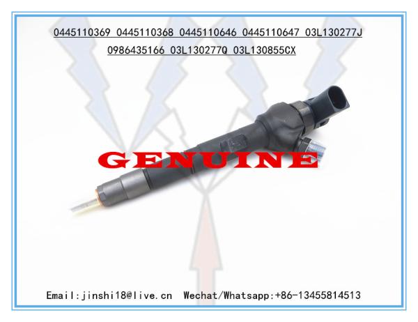 BOSCH GENUINE FUEL INJECTOR 0445110369 0445110646 0445110368 0445110647 FOR AUDI