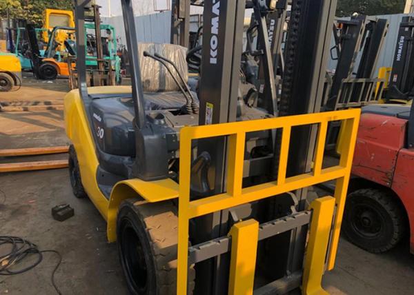 Komatsu FD30 2nd Hand Forklift Used Diesel Engine Forklifts 3t 5t 7t 1 Year