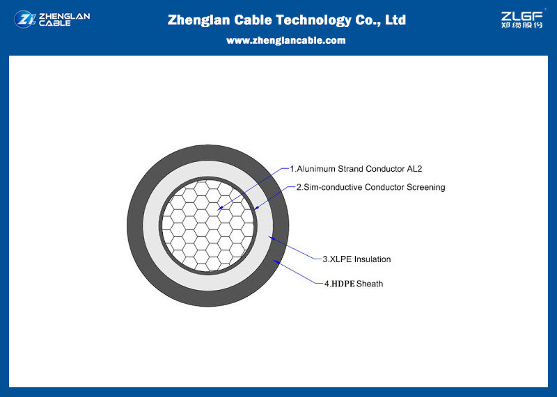 11kv SAC MV IEC60502-2 Overhead Insulated Cable