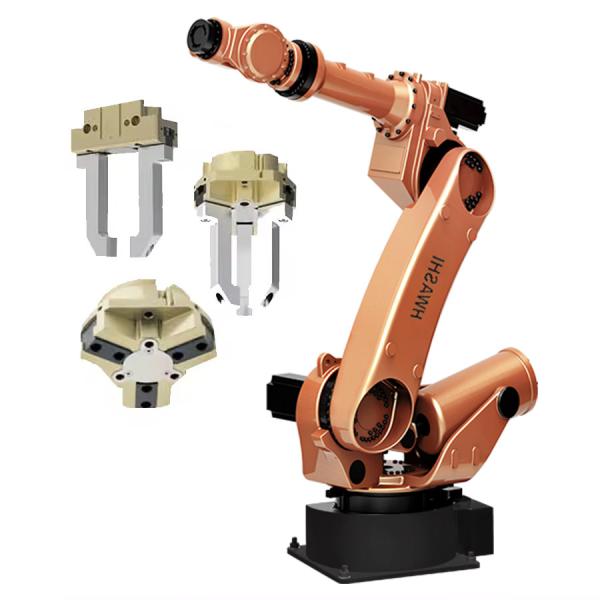 Industrial Palletizing Robot With Bag Gripper For Sandbags Cement Bags Flour Bag