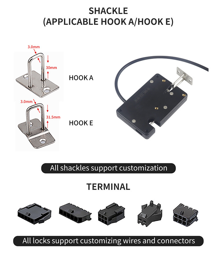 RoHS ABS Waterproof Electronic Lock For Storage Locker Cabinet