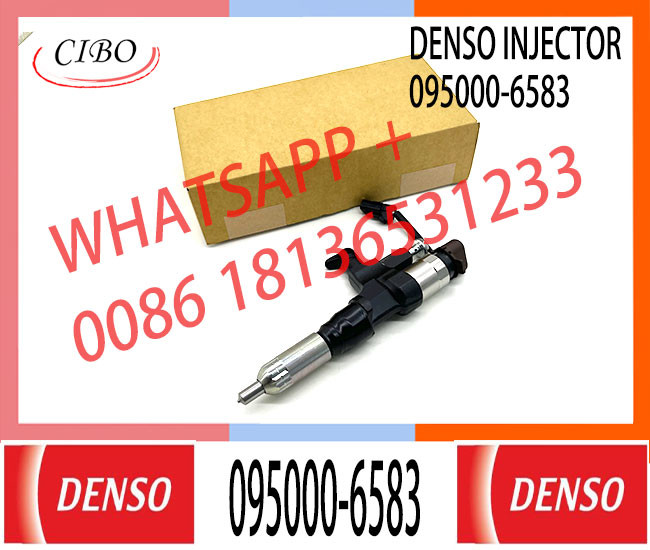 Common rail fuel injector 095000-6581, 095000-6582, 095000-6583 for HINO J08E 330PS 23670-E0320,