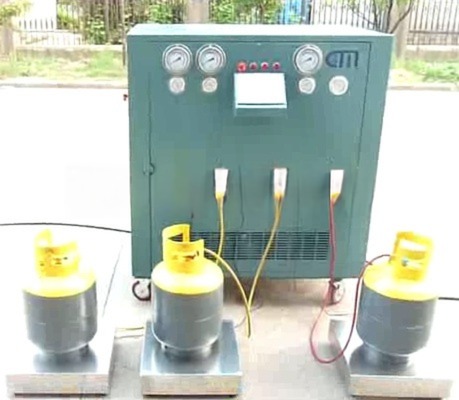 R410A Air Conditioning Refrigerant Gas Filling Station Machine CM20