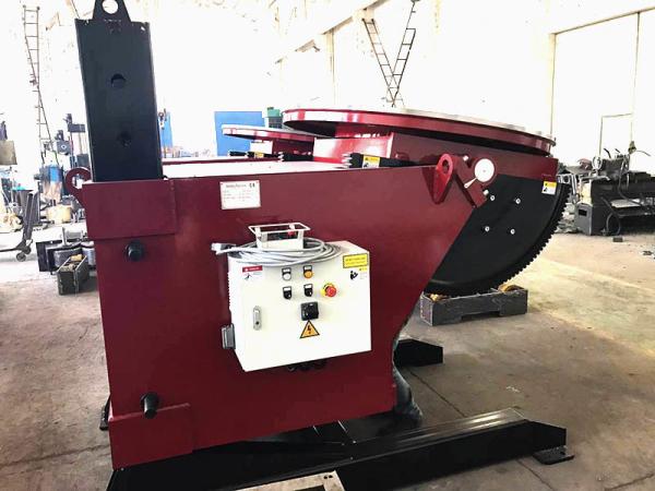 Heavy Duty 2 Axies 30 Ton Pipe Welding Positioners Height Adjust Wireless