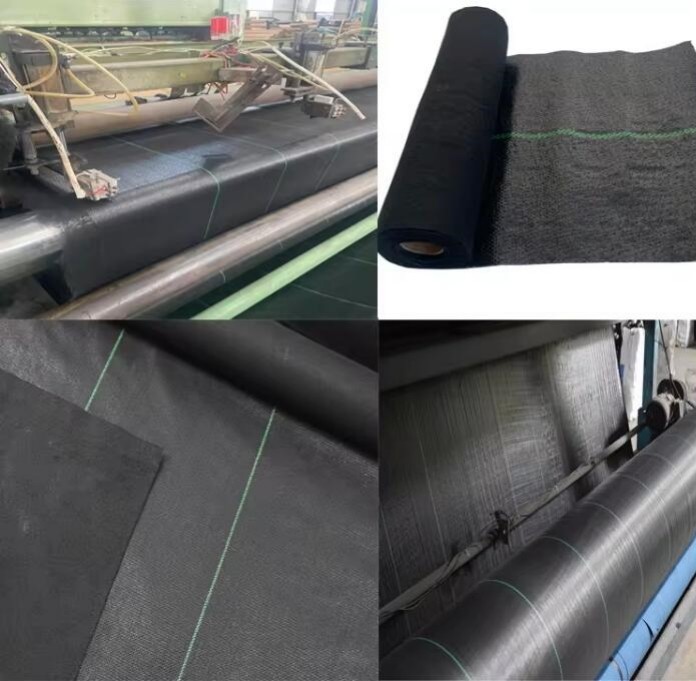 Black Grass Barrier Landscape Ground Fabric Ground Cover Mesh Weed Mat Anti Grass Control Cloth