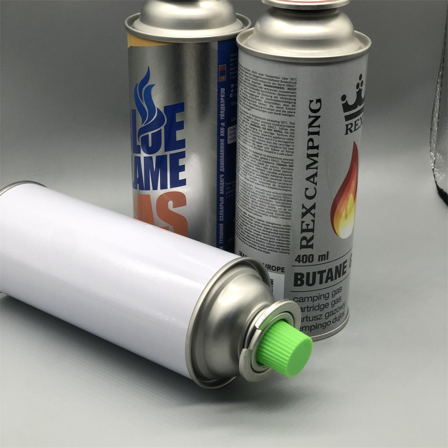 Portable Butane Gas Cartridge Canister for Empty Fuel Storage