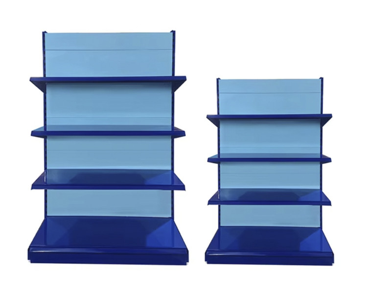 Stable Structure Grocery Shelf Racking For Different Customer Sizes And Colour
