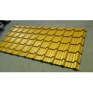 PLC Control Roof Panel Roll Forming Machine With 0-15m / Min High Speed