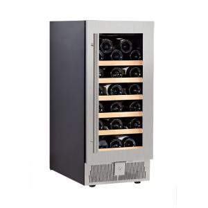China 150L 31 Bottle Single Zone Wine Coolers With Conmpressor on sale