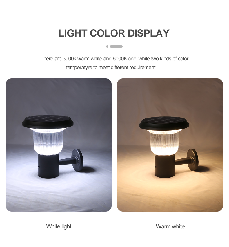 10w 15w 20w Solar Powered IP65 Wall Mounted Led Wall Lamp Outdoor Park Solar Light