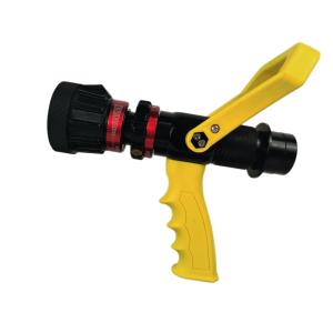 China 1.2KG Light Aluminum Adjustable Hose Nozzle For Fire on sale