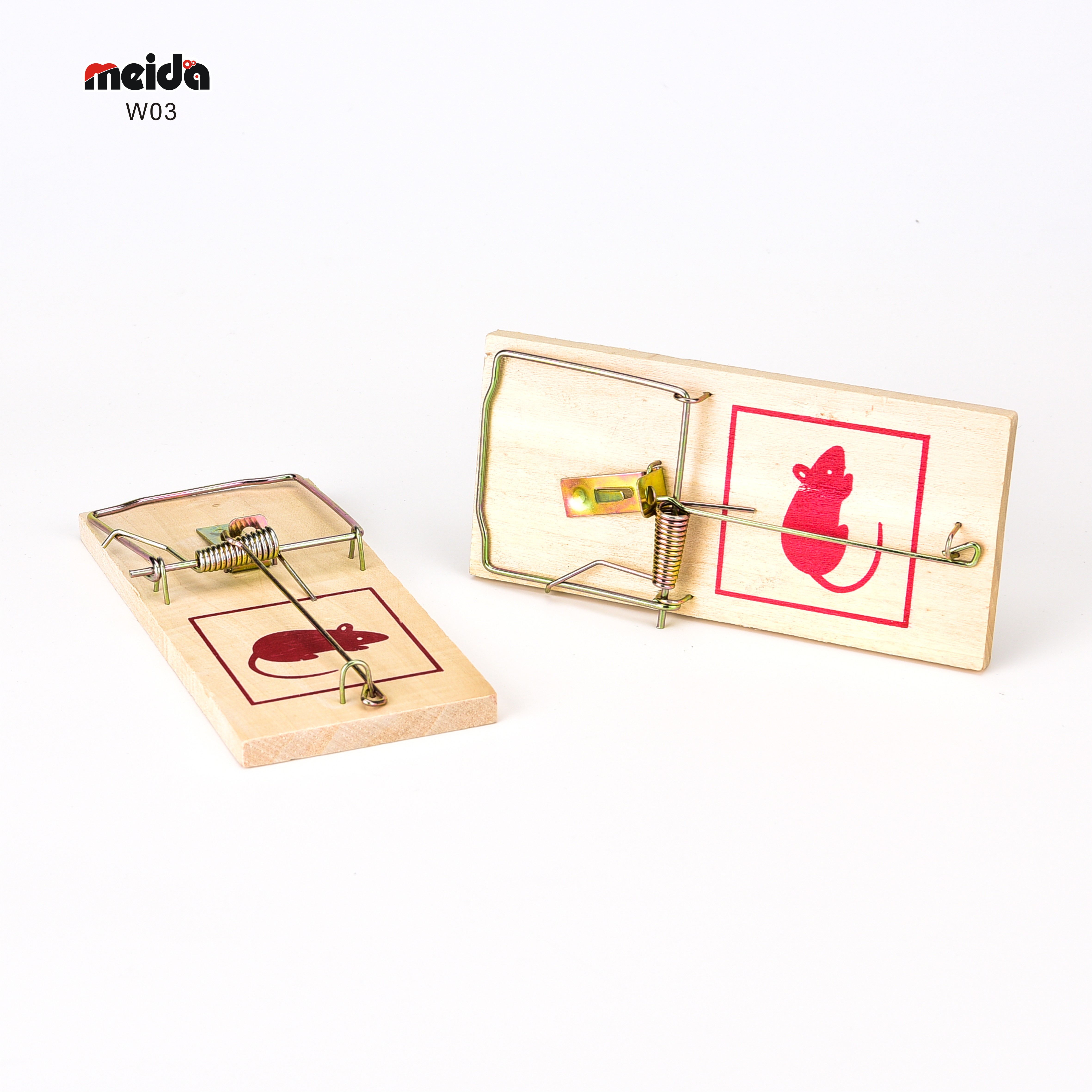 Reusable Wooden Mousetraps for Home Garden Pest Control Eco-Friendly and Durable
