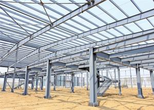  H Section Steel Large Area Commercial Steel Frame Buildings Multi Functional Manufactures