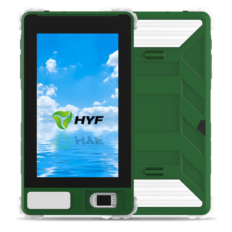 Portable Fingerprint Biometric Device Rugged Tablet Camera Facial Recognition 1024*600