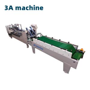 PLC Controlled 3ACQ*580D Glue Folder Machine for Cardboard Folder