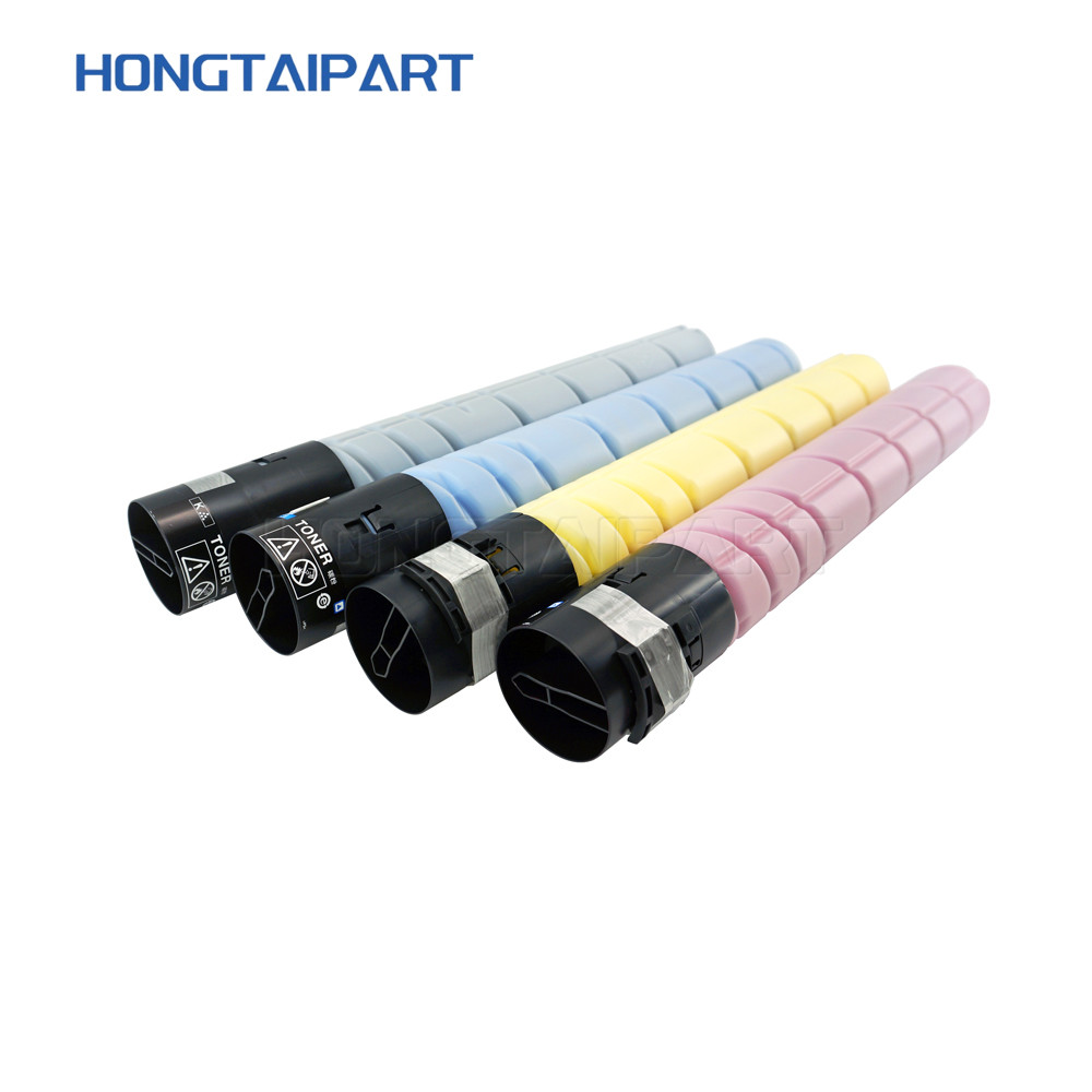 CMYK Toner Cartridge TN221 A8K3130 A8K3230 A8K3330 A8K3430 For Konica Minolta Bizhub C227 C287 C7528