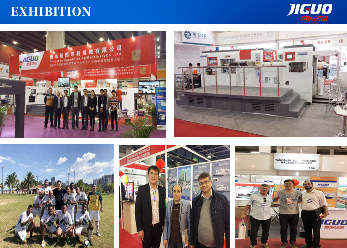 JIGUO Semi-Automatic Die Cutting Stripping Machine Cardboard Box