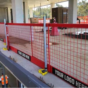 Platms Edge Protection Barrier Reusable Effective