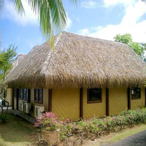 Fireproof Artificial Thatch Fiber Plastic Tile for Roofing Materials