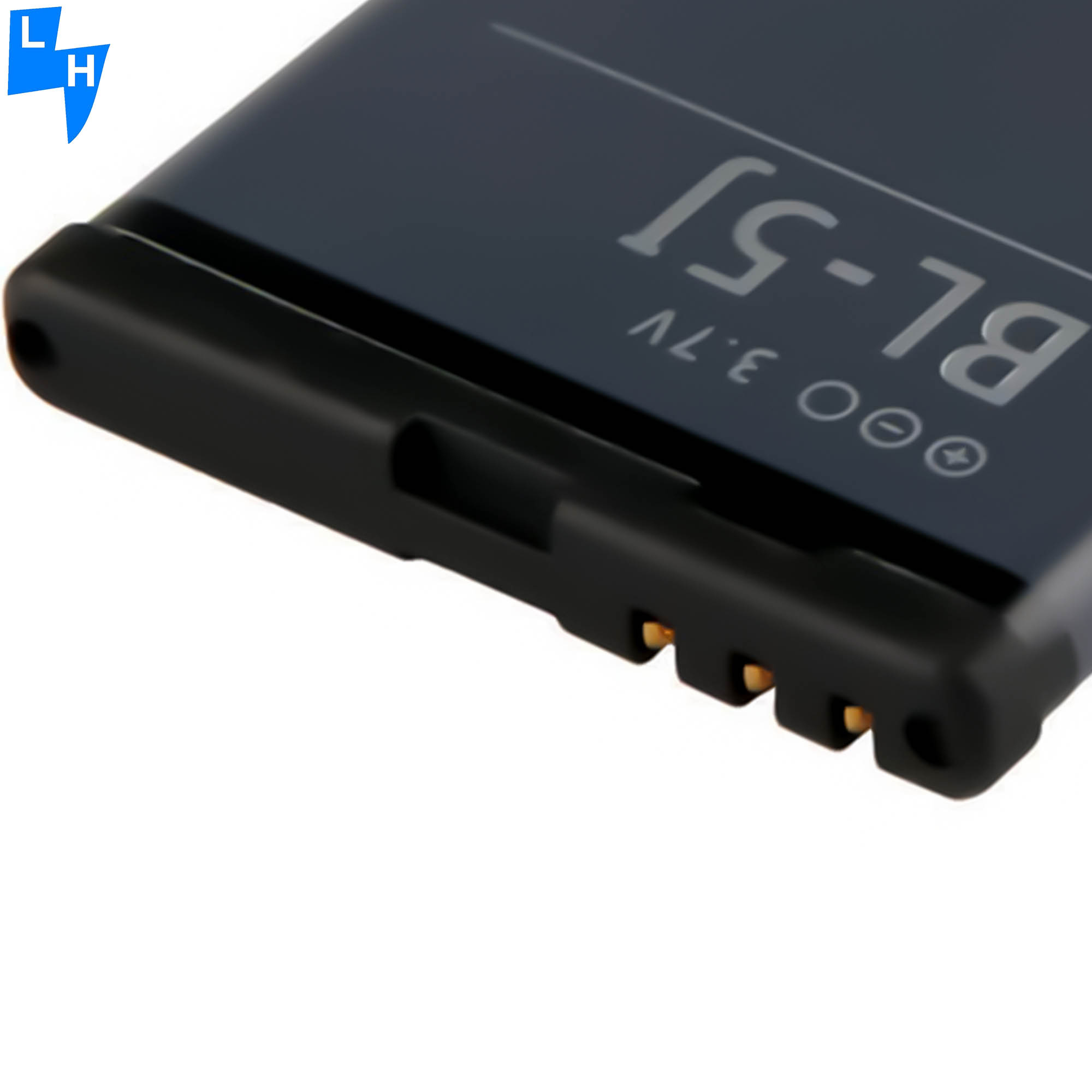 White BL-5J 1320mah Li-ion Compatible Mobile Phones Battery for Nokia N900 5800 5230