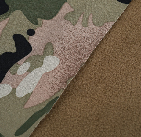 330 GSM 100% Polyester Protective Special Fabrics Fabric Printing Camouflage Style
