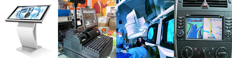 12.1 Inch 5 Wire Resistive Touch Screen , Pos Monitor Resistive Touch Overlay