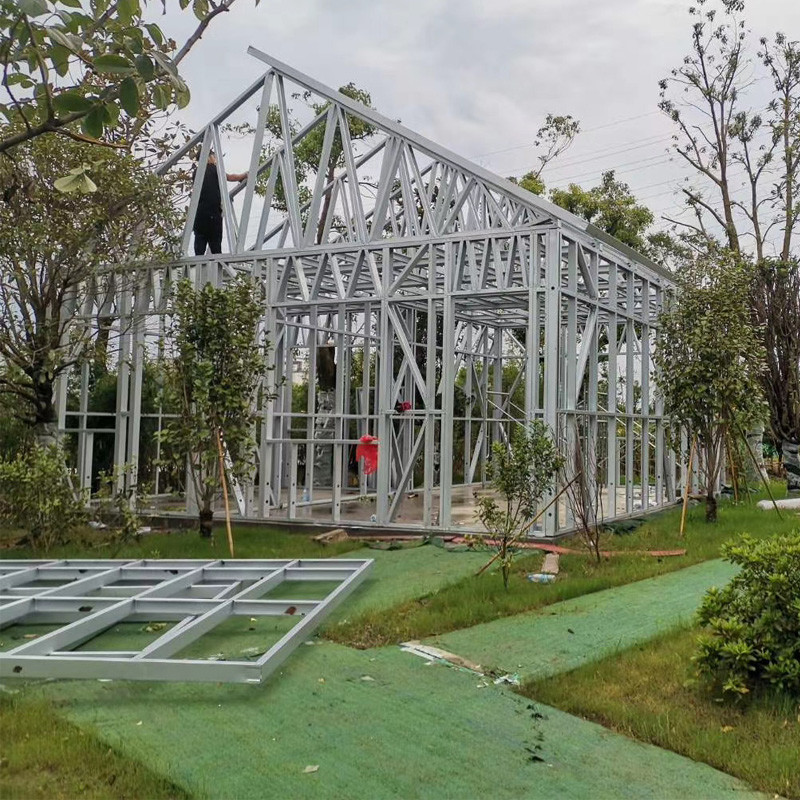 Prefabricated Anti Wind 100km/h Light Gauge Steel House